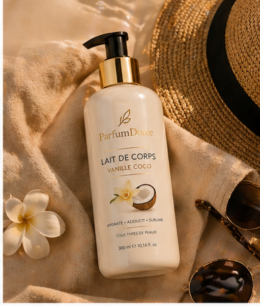 Lait de Corps Vanille Coco – ParfumDorée